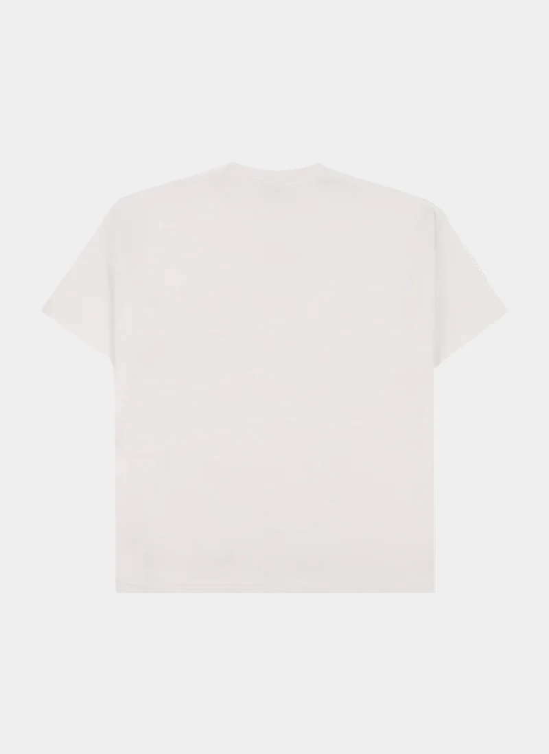 Футболка Pleasures х Oasis Nordique T-Shirt Vintage White