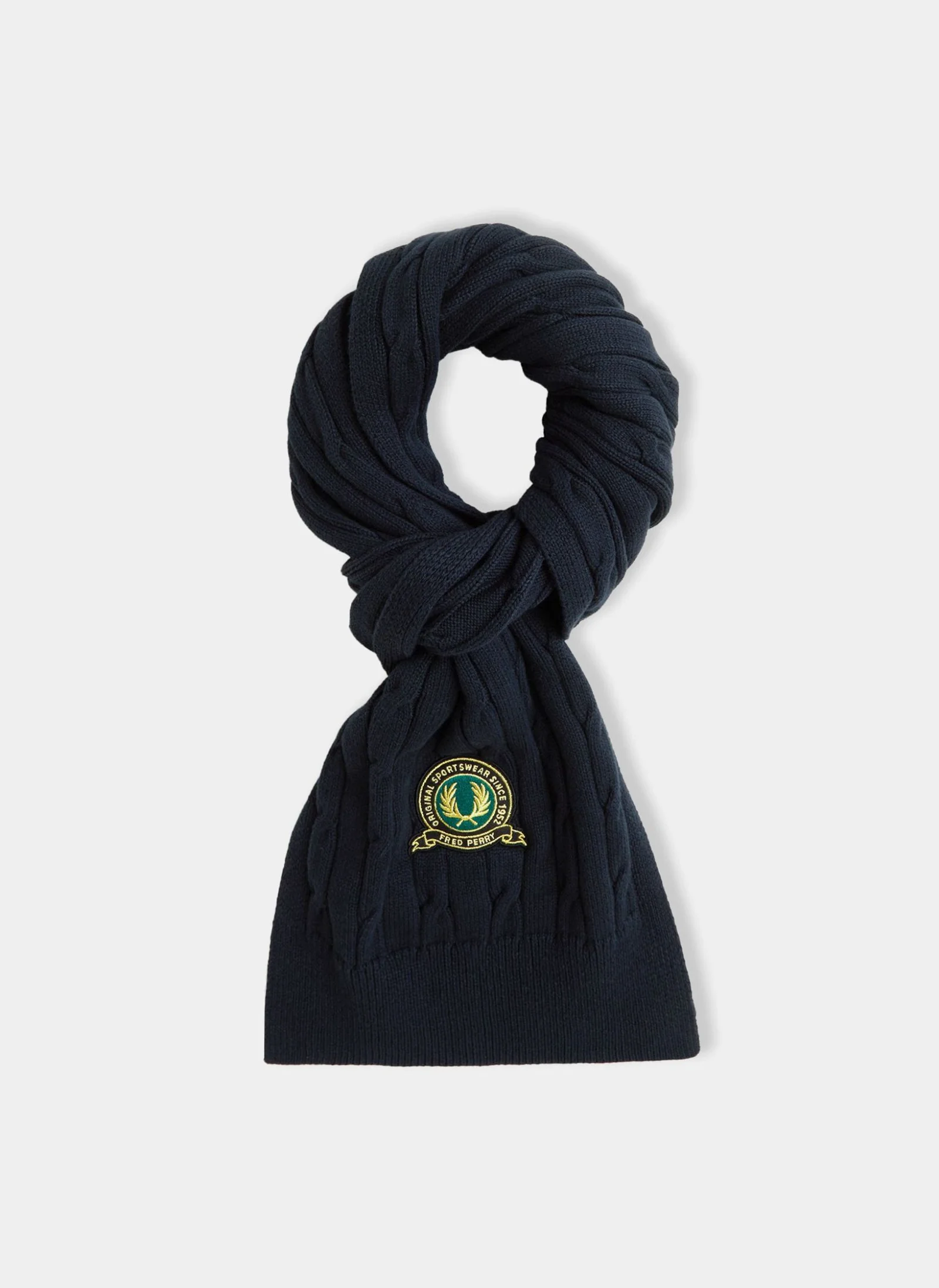 Шарф Tennis Badge Cable Scarf 608