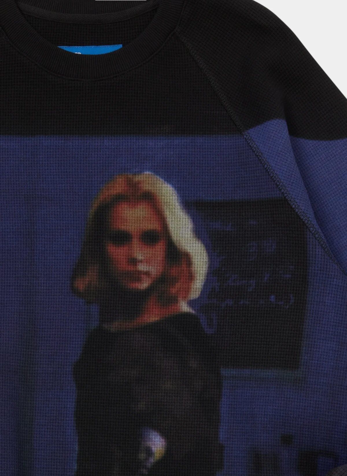 Свитшот Booth 4 Waffle Sweatshirt Black
