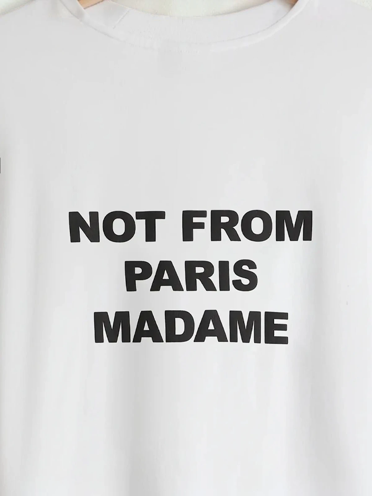 Футболка Le T-Shirt Slogan Optic White