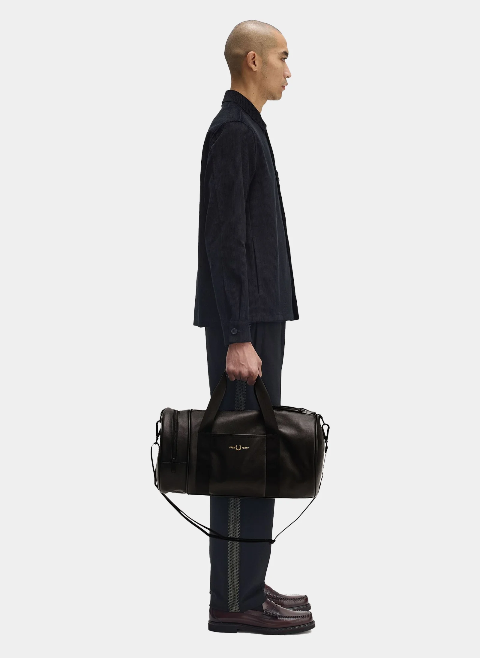 Сумка Scotchgrain Leather Barrel Bag 102