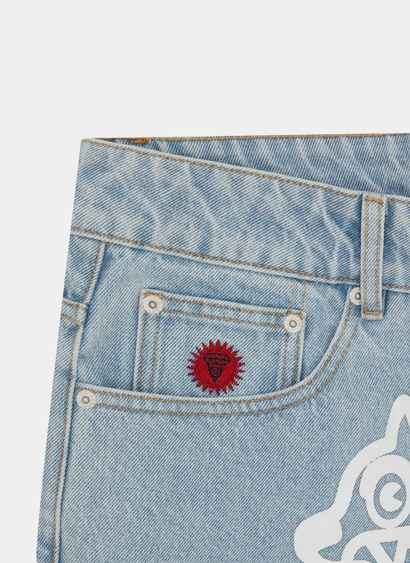 Джинсы Running Dog Denim Pant Heavy Wash Blue