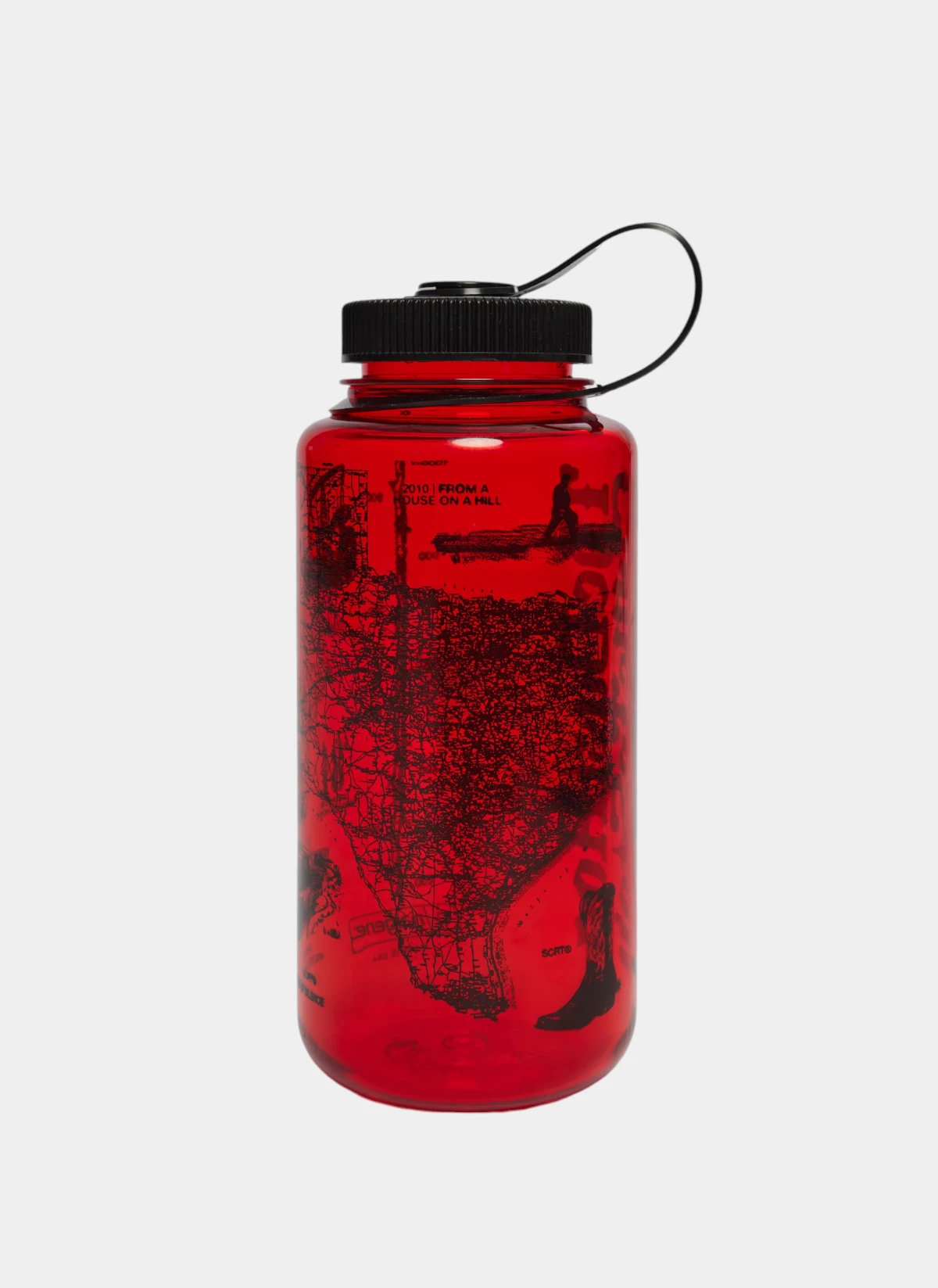 Бутылка Paris, Texas Water Bottle Red