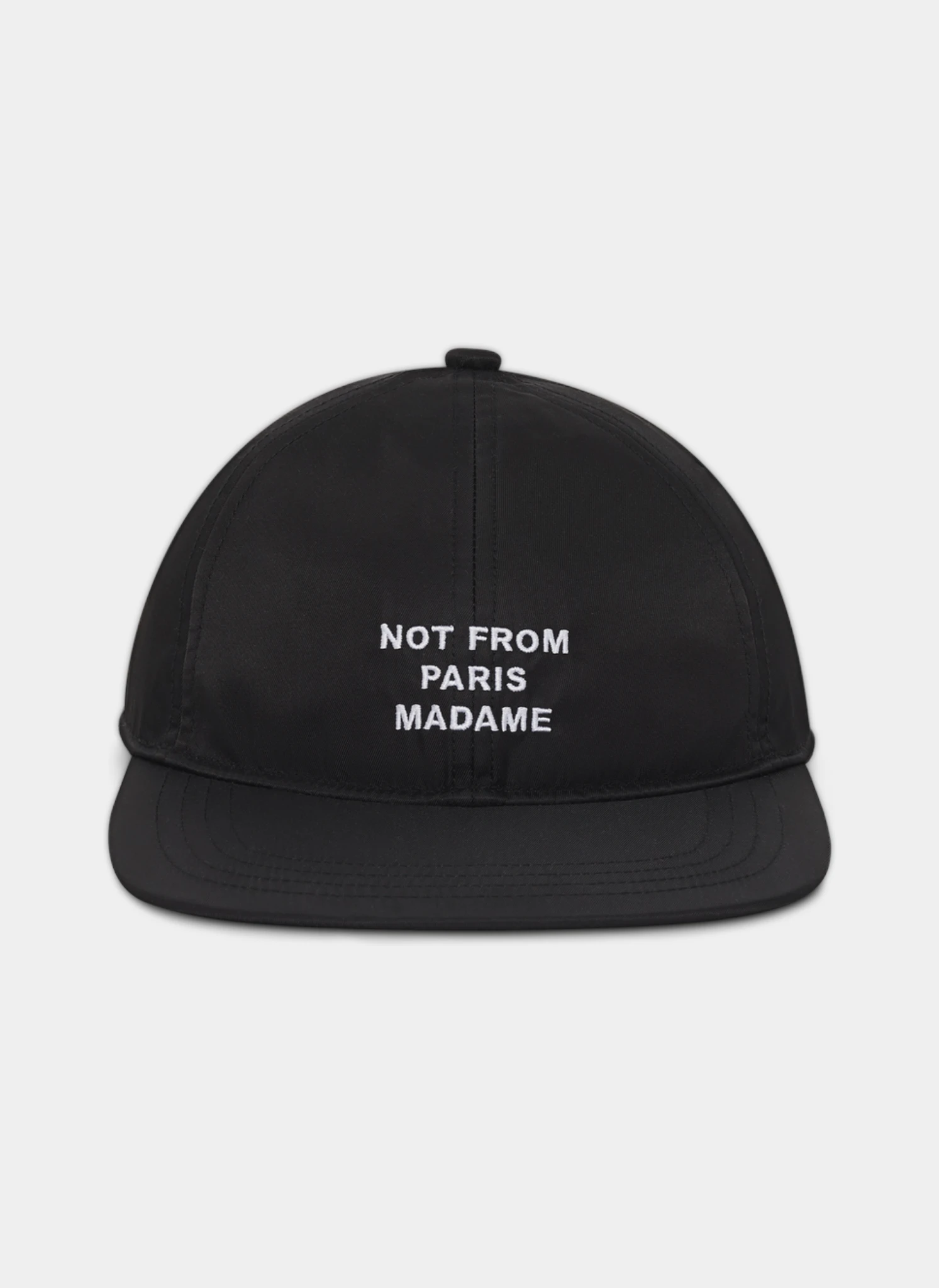 Кепка Slogan Flat Visor Cap Black