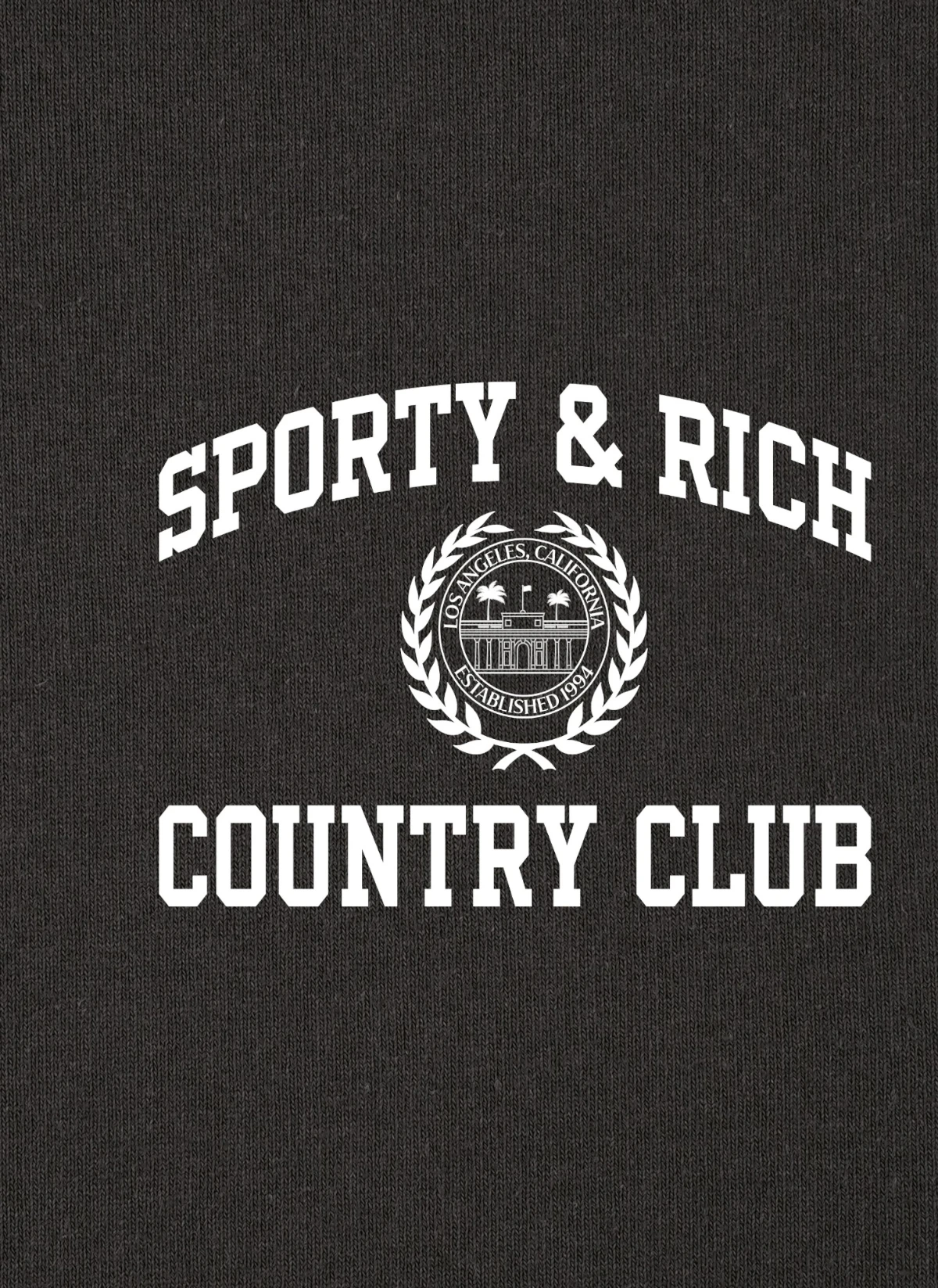 Худи на молнии Varsity Crest Zip Hoodie Carbon
