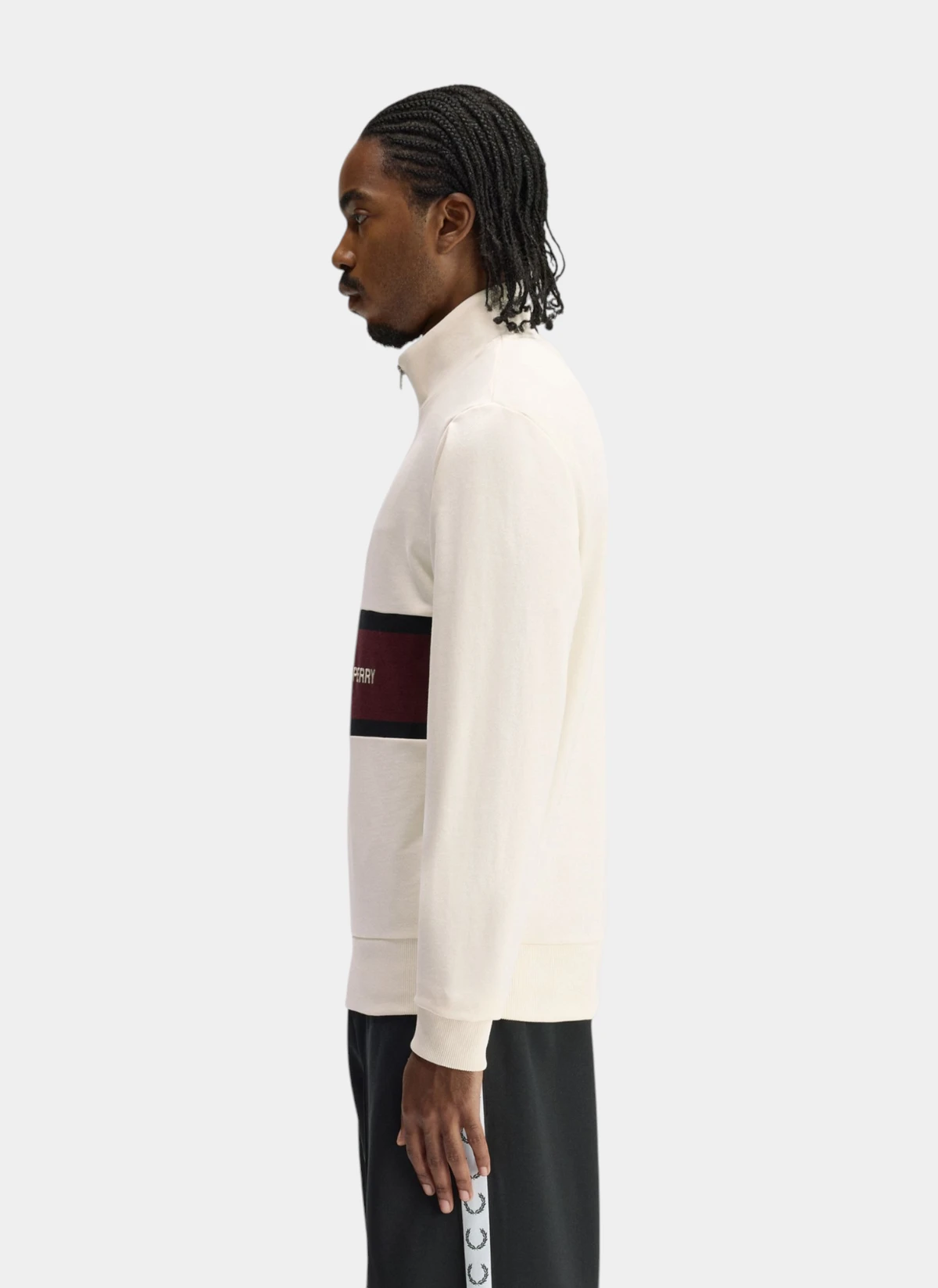 Свитшот Embroidered Panel Half Zip Swe 560