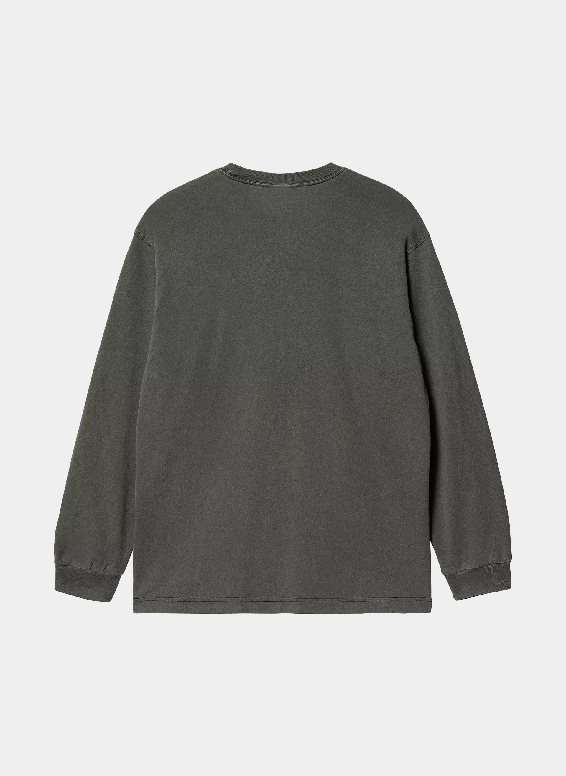 Лонгслив L/S Nelson T-Shirt Black (Garment Dyed)