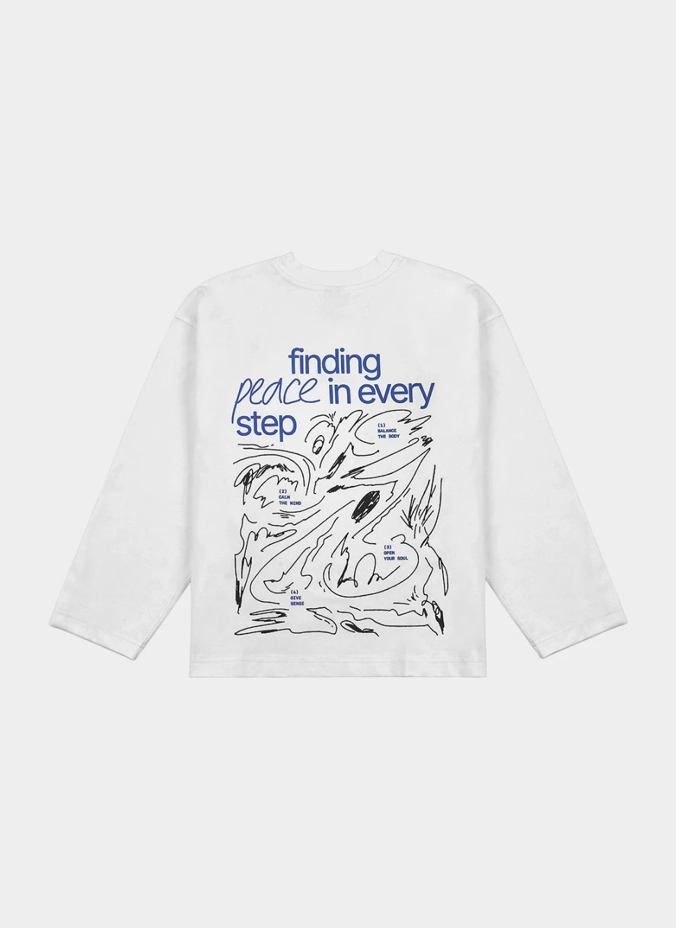 Лонгслив Find Peace LS Milk