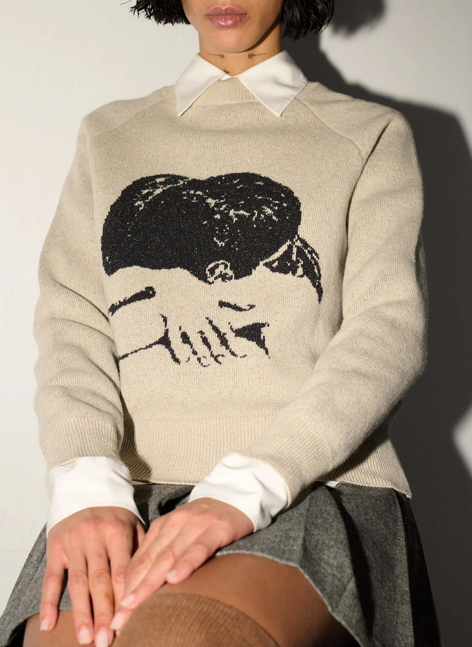 Пуловер Your Warm Embrace Sweater Beige