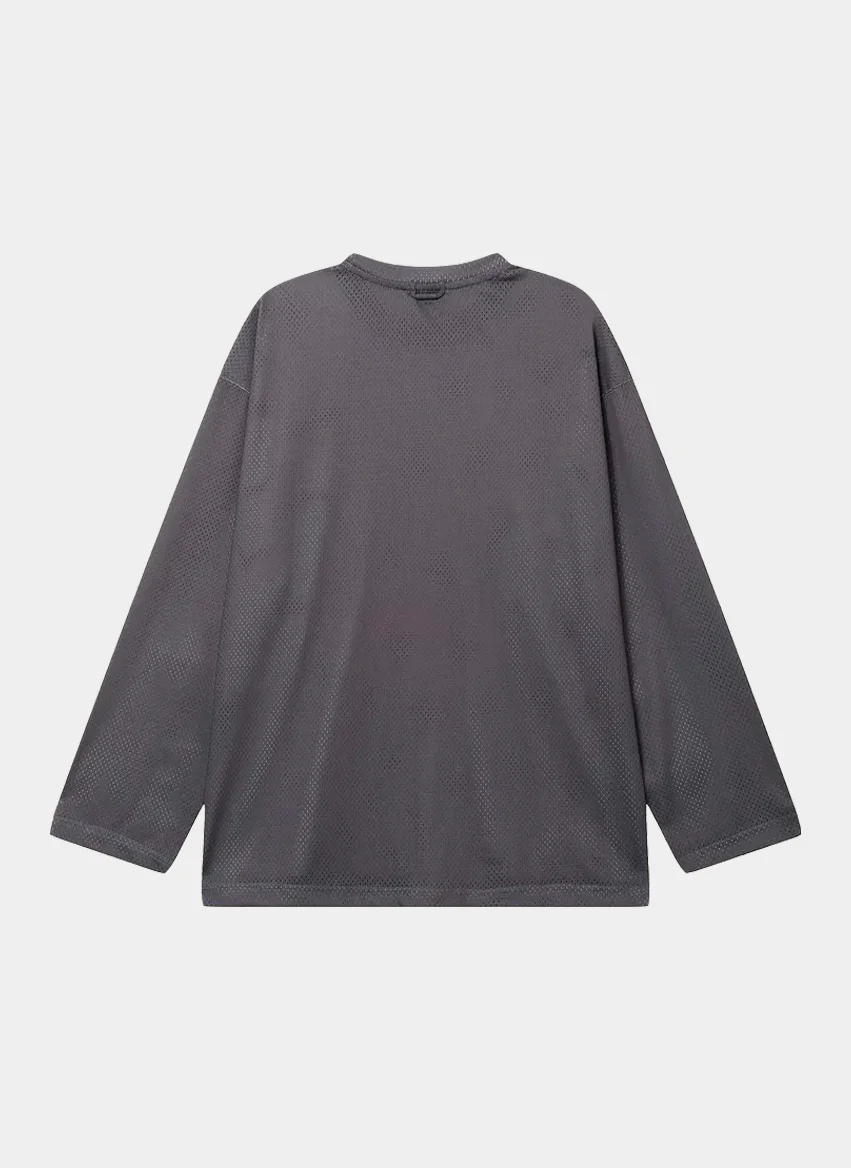 Лонгслив Geo Layers LS Tee Grey