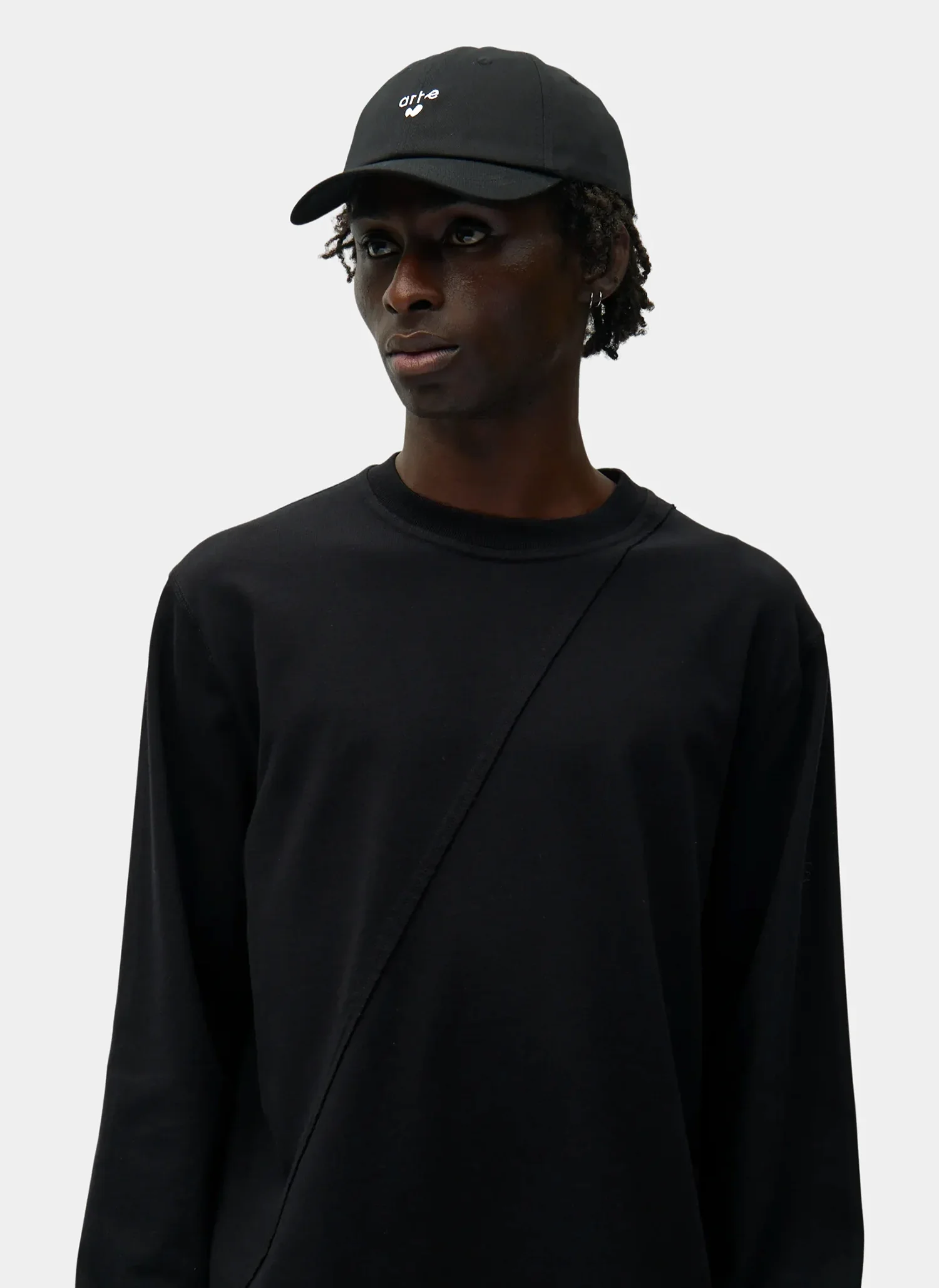 Лонгслив Back Circle Logo Longsleeve Black