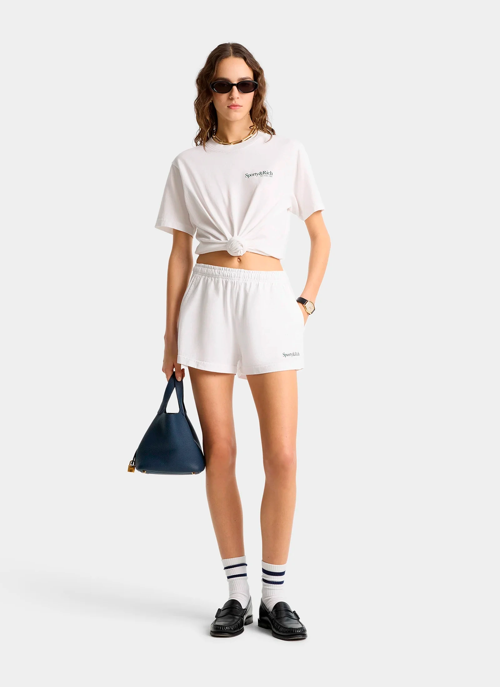 Шорты женские Serif Logo Disco Short White