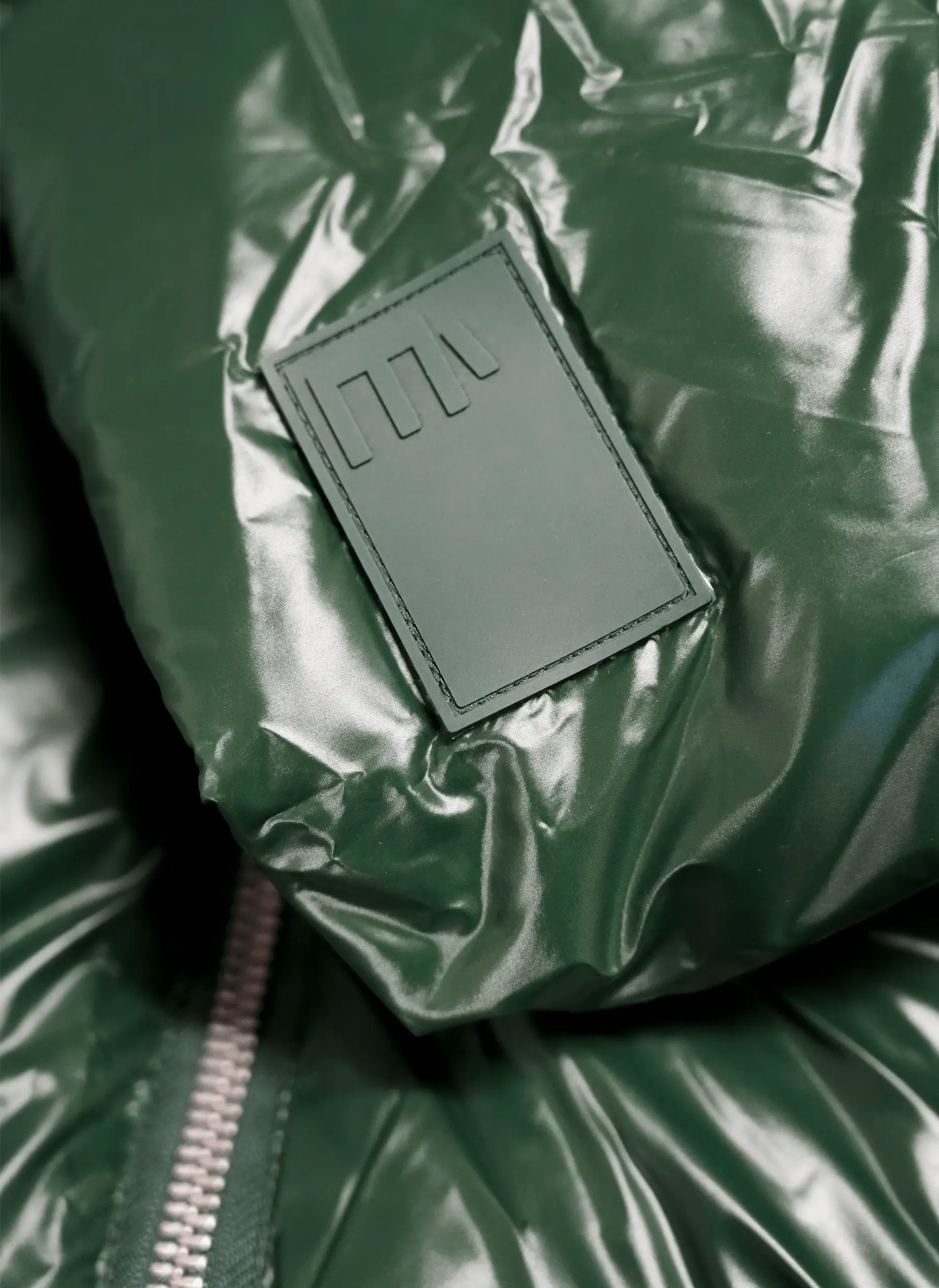 Пуховик BOXY DOWN JACKET SHINY