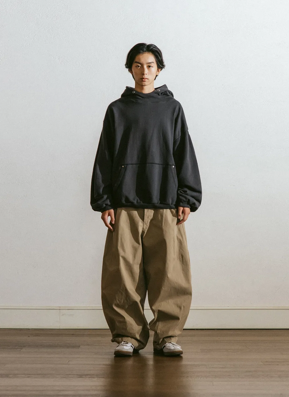 Худи Valley Layered Hoodie Dark Grey