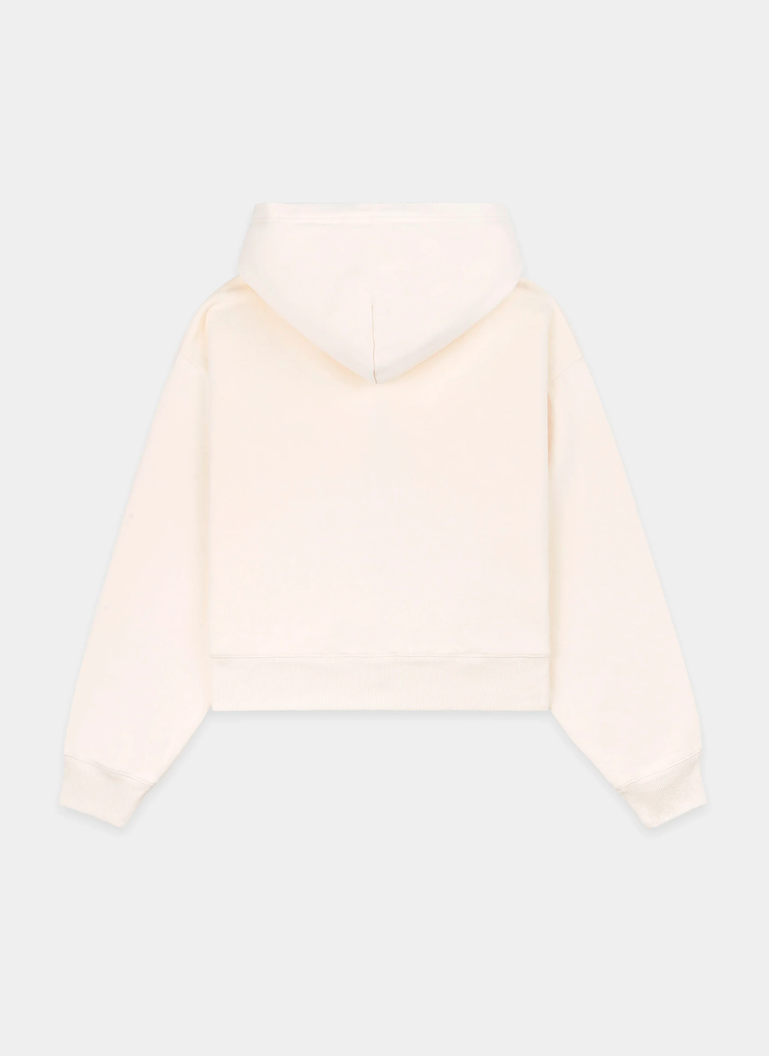 Худи на молнии женское Lion Health Cropped Zip Hoodie Cream