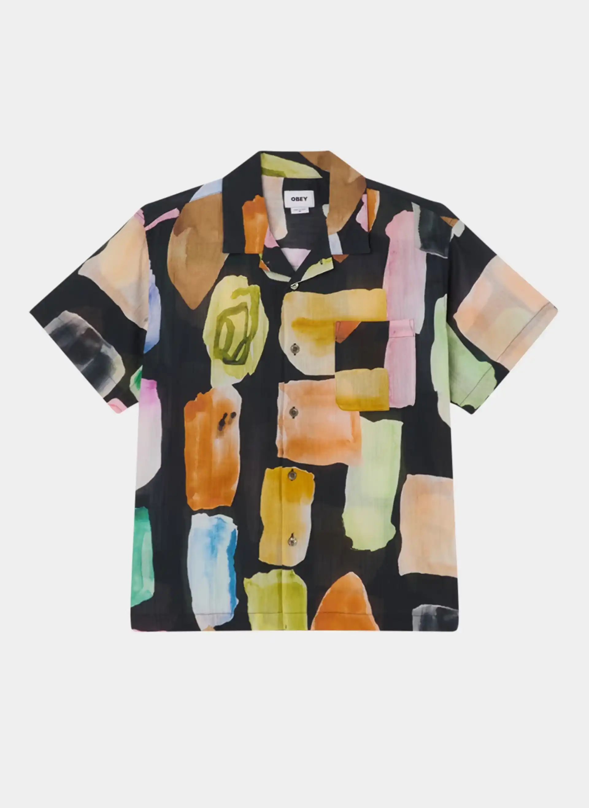 Рубашка JEMS WOVEN Black Multi