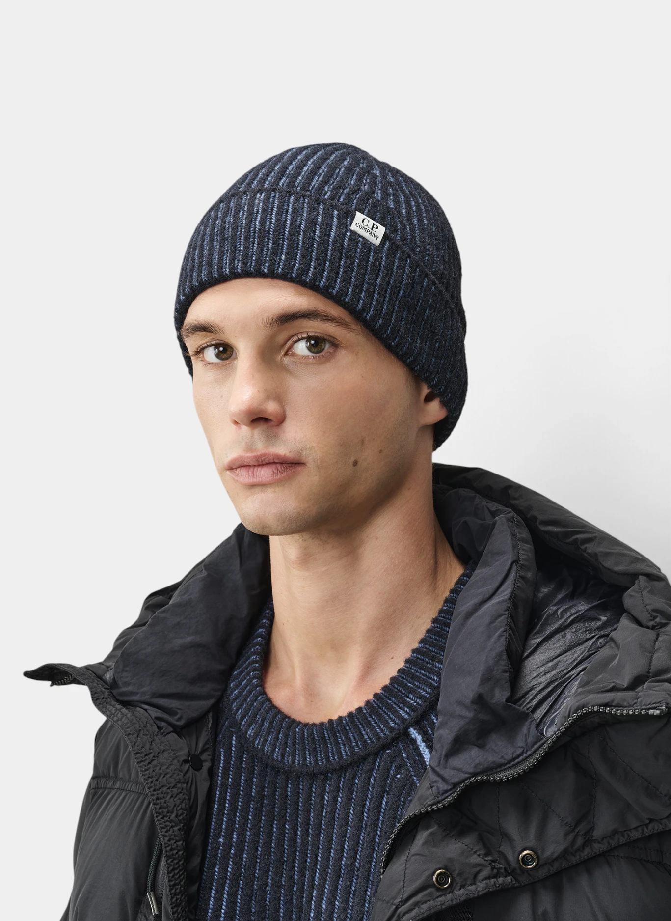 Шапка Fleece Knit Beanie Orion Blue