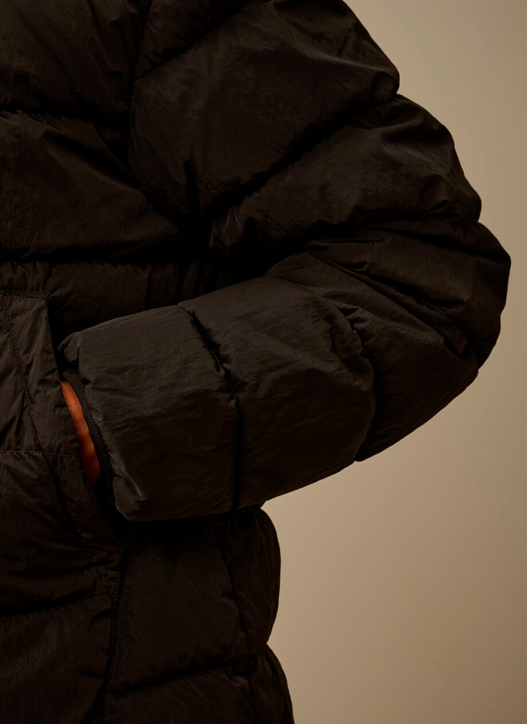 Пуховик Chrome-R Goggle Down Jacket Black