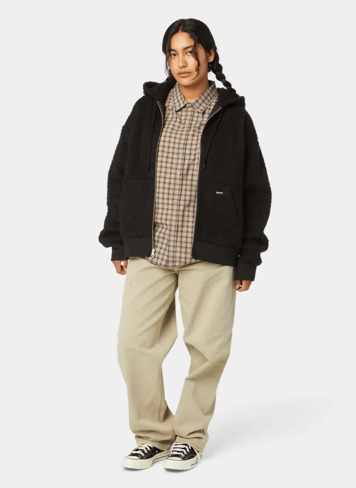 Худи На Молнии Corso Heavyweight F/Z Hoodie Black