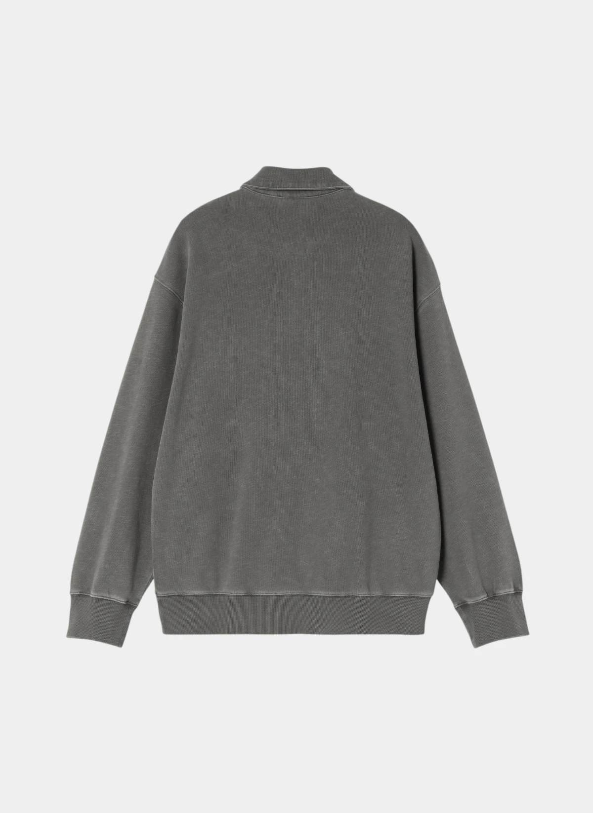 Свитшот-поло Harper Polo Black (Garment Dyed)