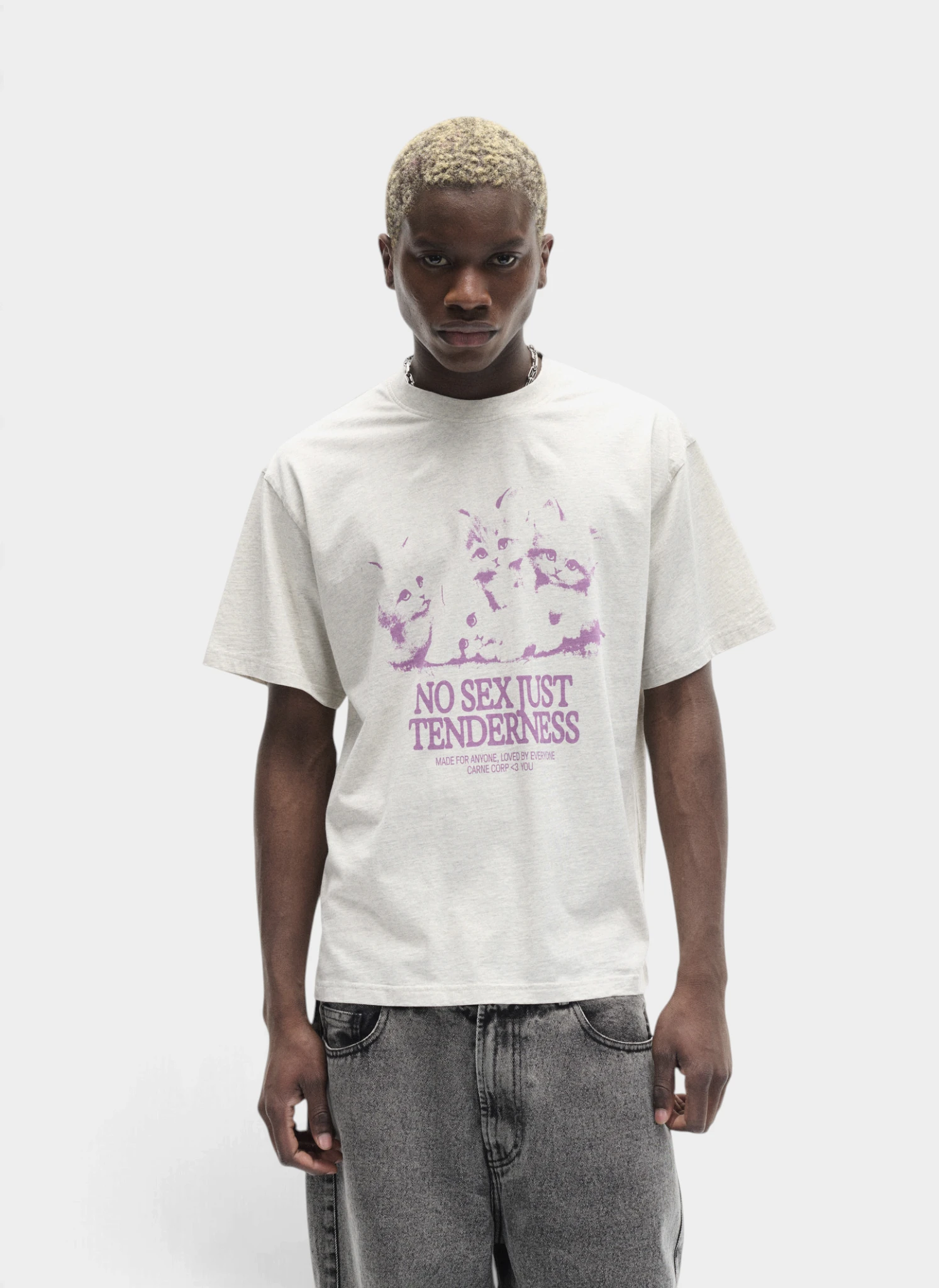 Футболка Tender Touches T-shirt Melange Grey