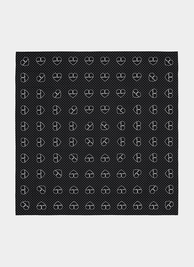 Ткань для упаковки ‘Furoshiki’ FUROSHIKI PRINT, BLACK