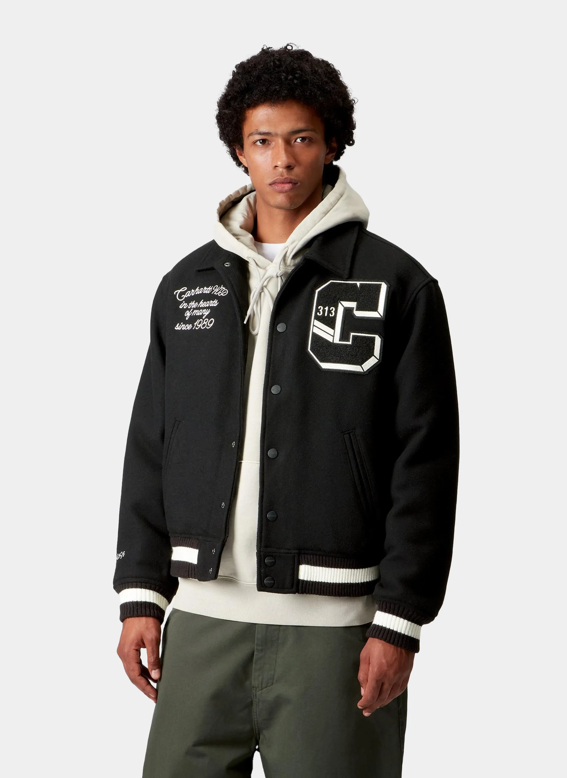 Бомбер World Class Varsity Black