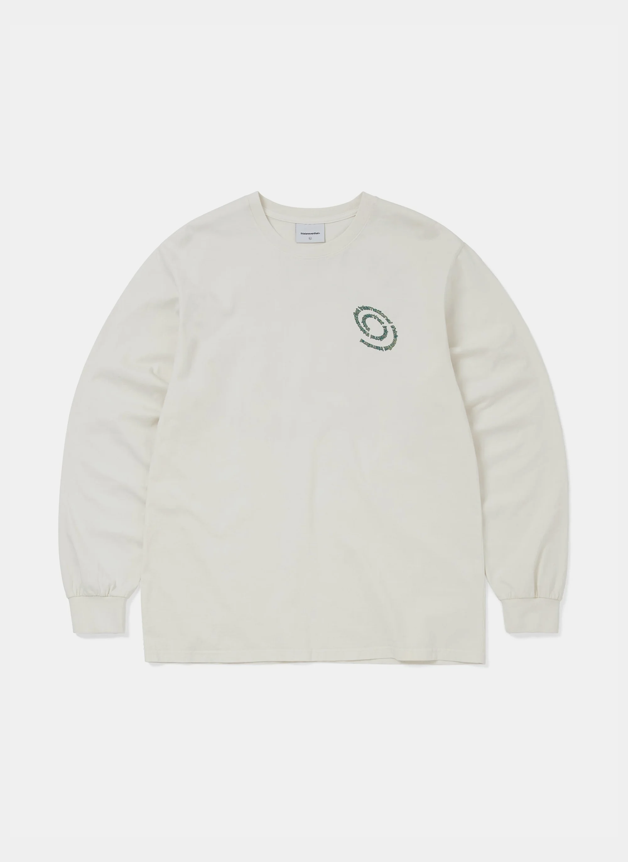 Лонгслив TNT Spiral Logo L/S Tee Ivory
