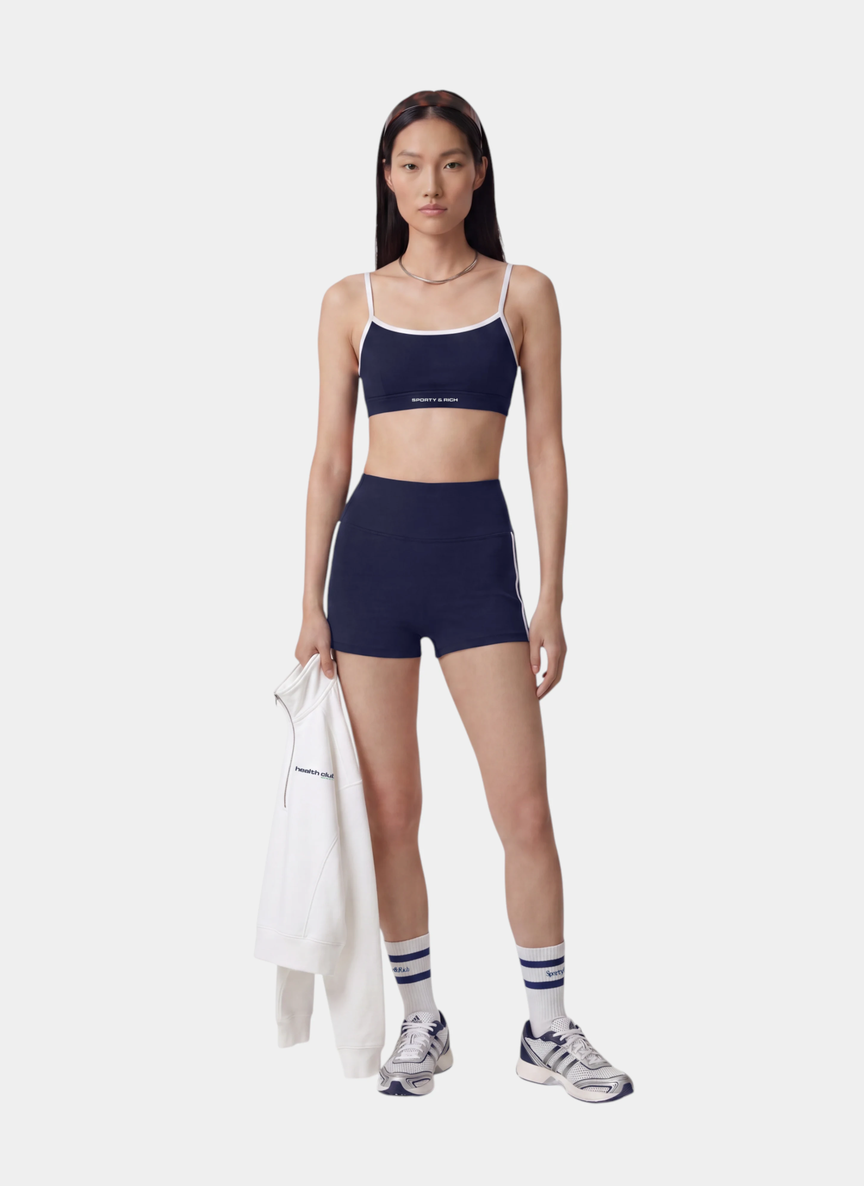Шорты Bold Logo Mini Biker Short Dark Navy/White