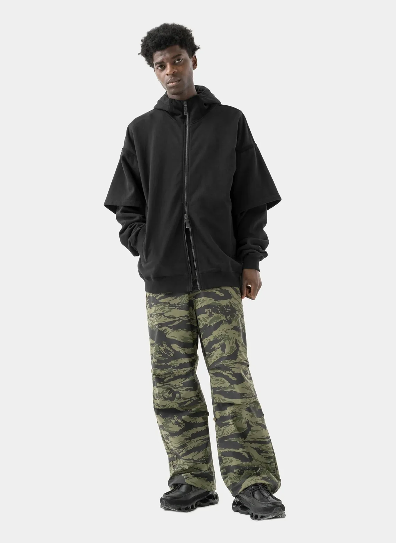 Худи Kimono Hooded Sweat  Black