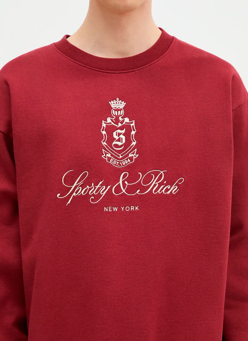 Свитшот Vendome Embroidered Crewneck