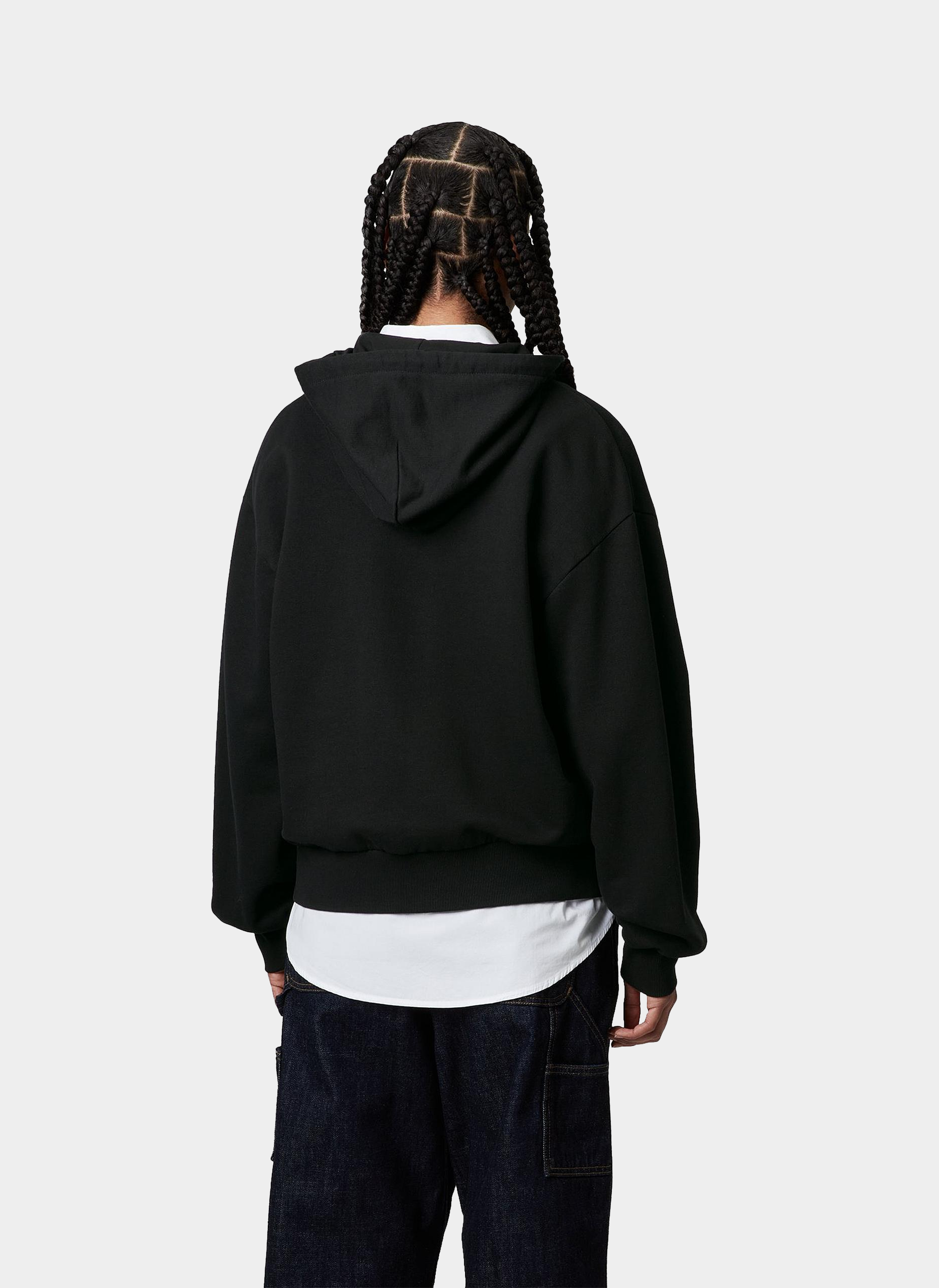 Худи на молнии женское W Hooded Casey Jacket Black / Silver