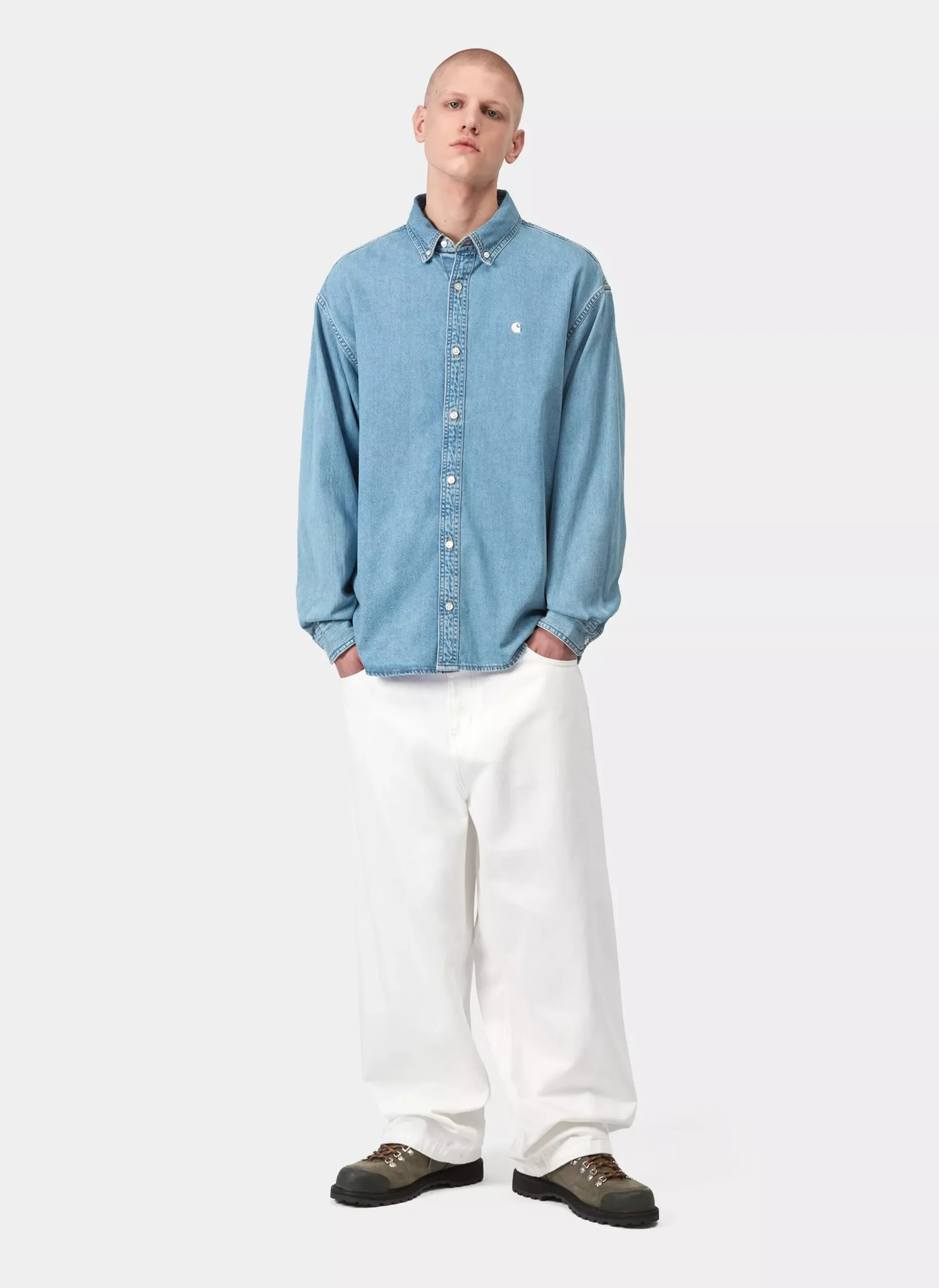 Джинсы Brandon Pant White (Rinsed)