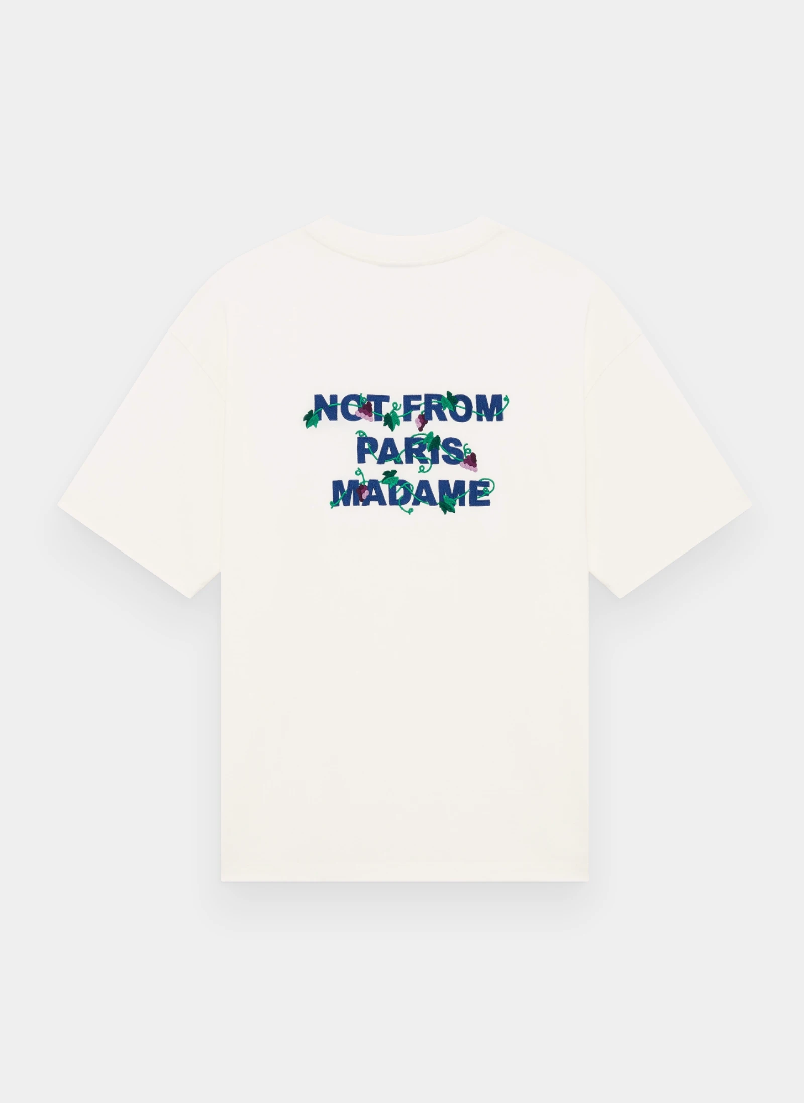 Футболка Vine Embroidered Slogan T-shirt Off White