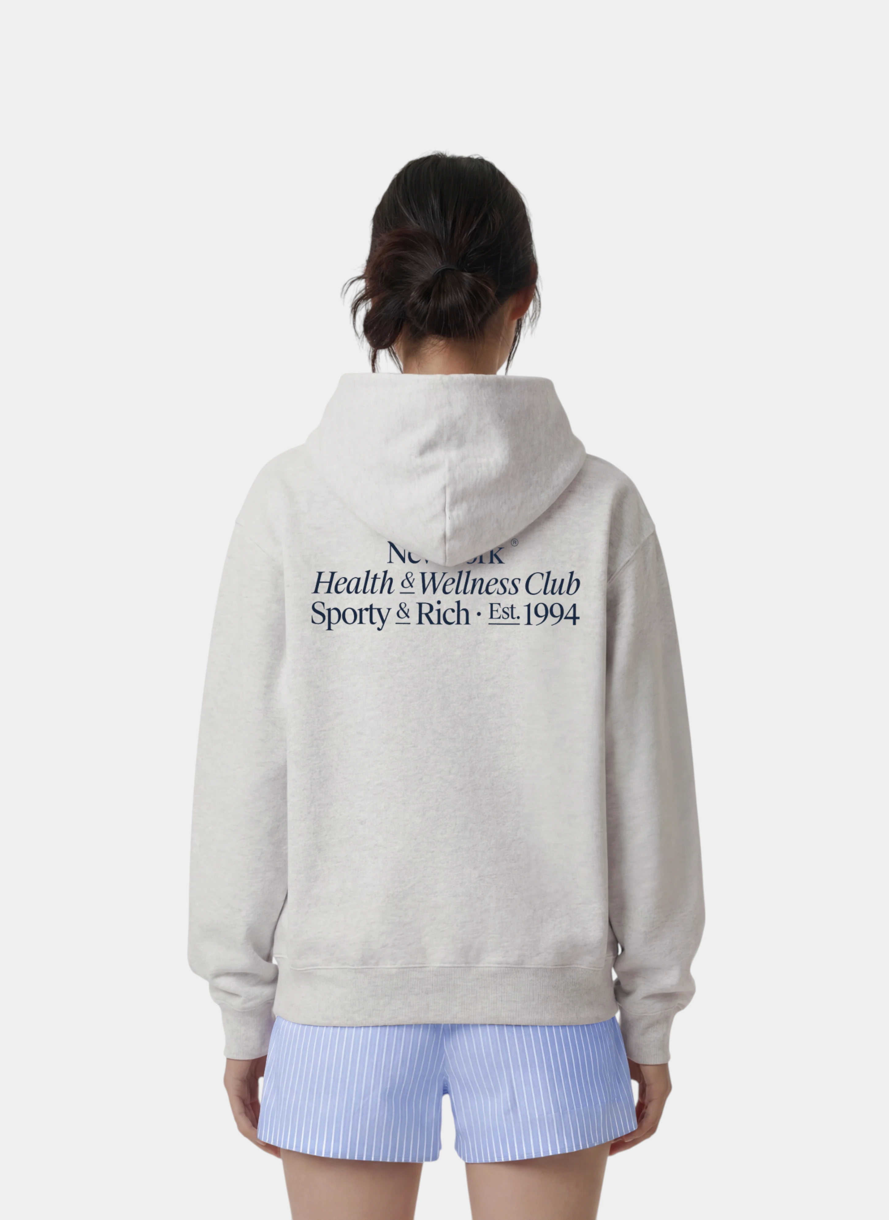 Худи Modern Hoodie Heather Gray/Navy