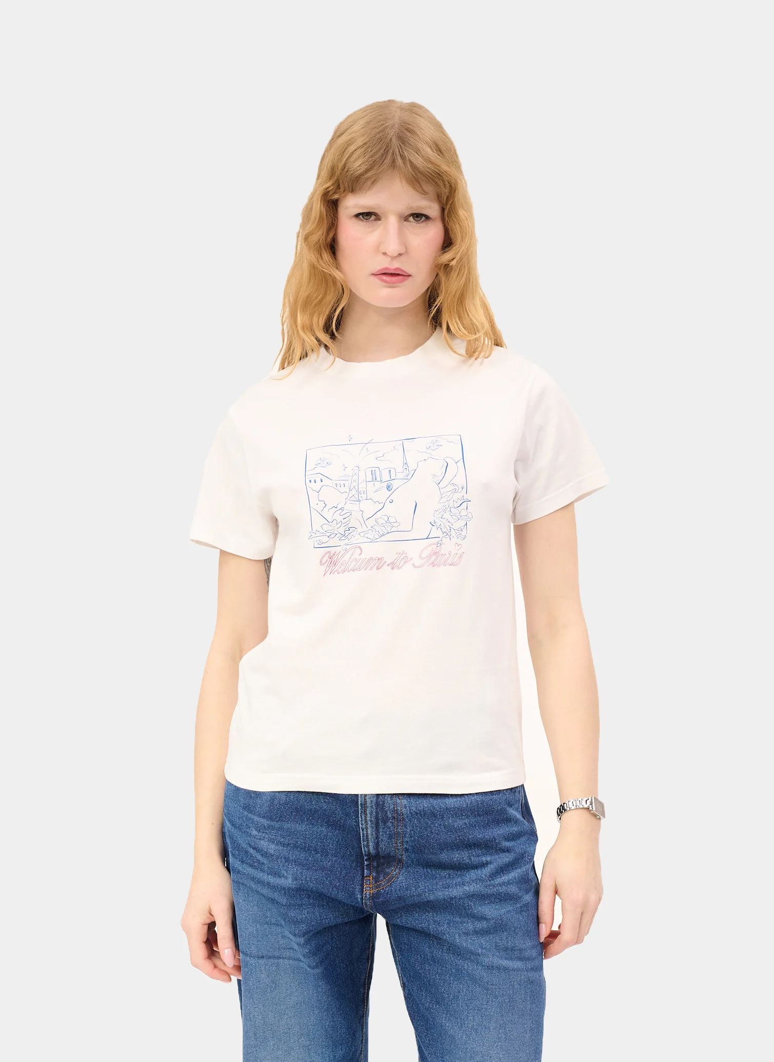 Футболка The Big Bienvenue T-shirt White