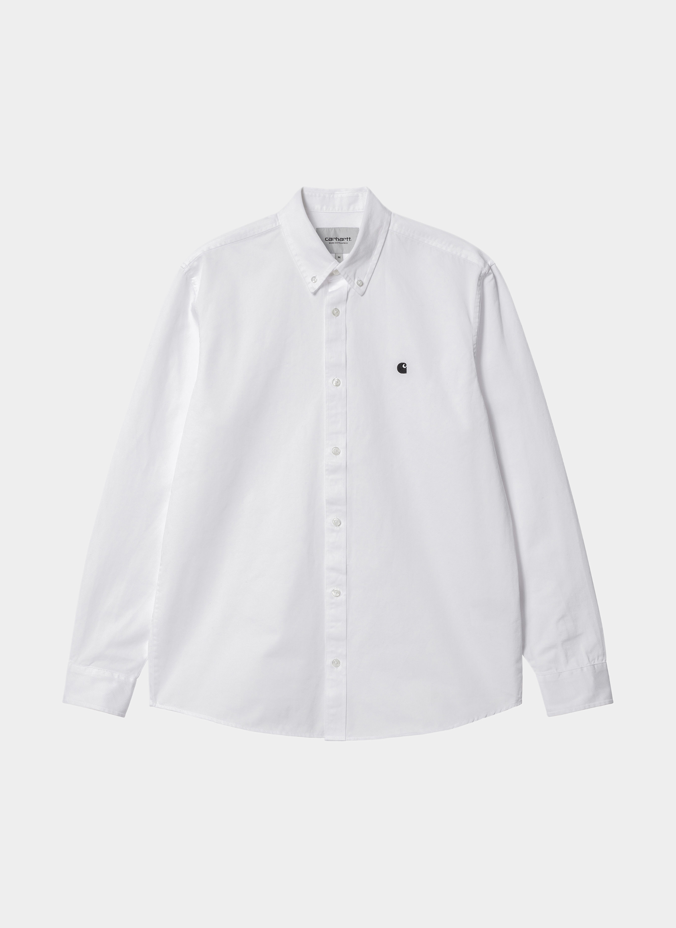 Рубашка L/S Madison Shirt White / Black
