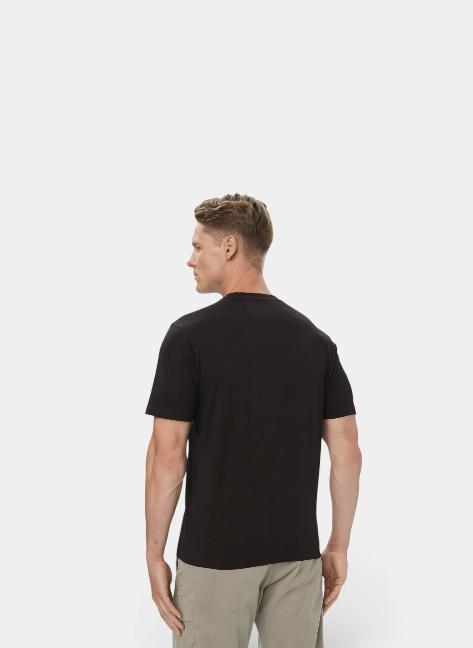 Футболка 30/1 Jersey Short Sleeve Logo T-Shirt Black