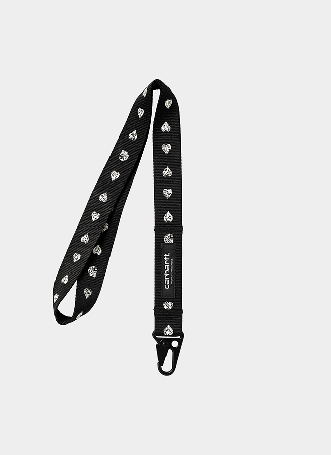 Ключница ‘Drewe Heart Stripe Keychain’ HEART C PINSTRIPE, BLACK / NATURAL Ключница ‘Drewe Heart Stripe Keychain’ HEART C PINSTRIPE, BLACK / NATURAL