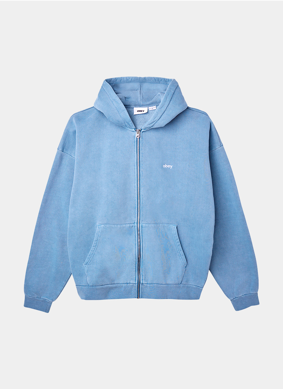 Худи на молнии ‘OWERCASE PIGMENT ZIP HOOD’ PIGMENT CORONET BLUE