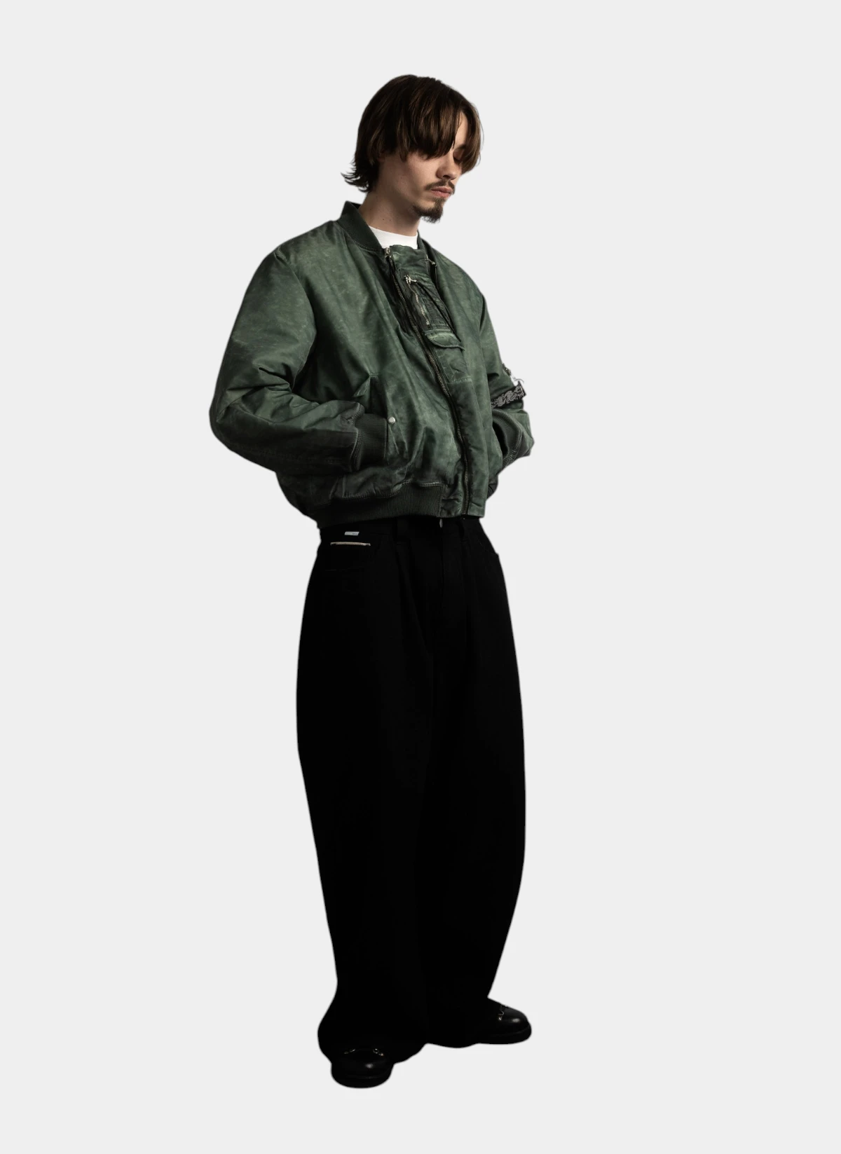Бомбер Railroad Bomber Jacket Green