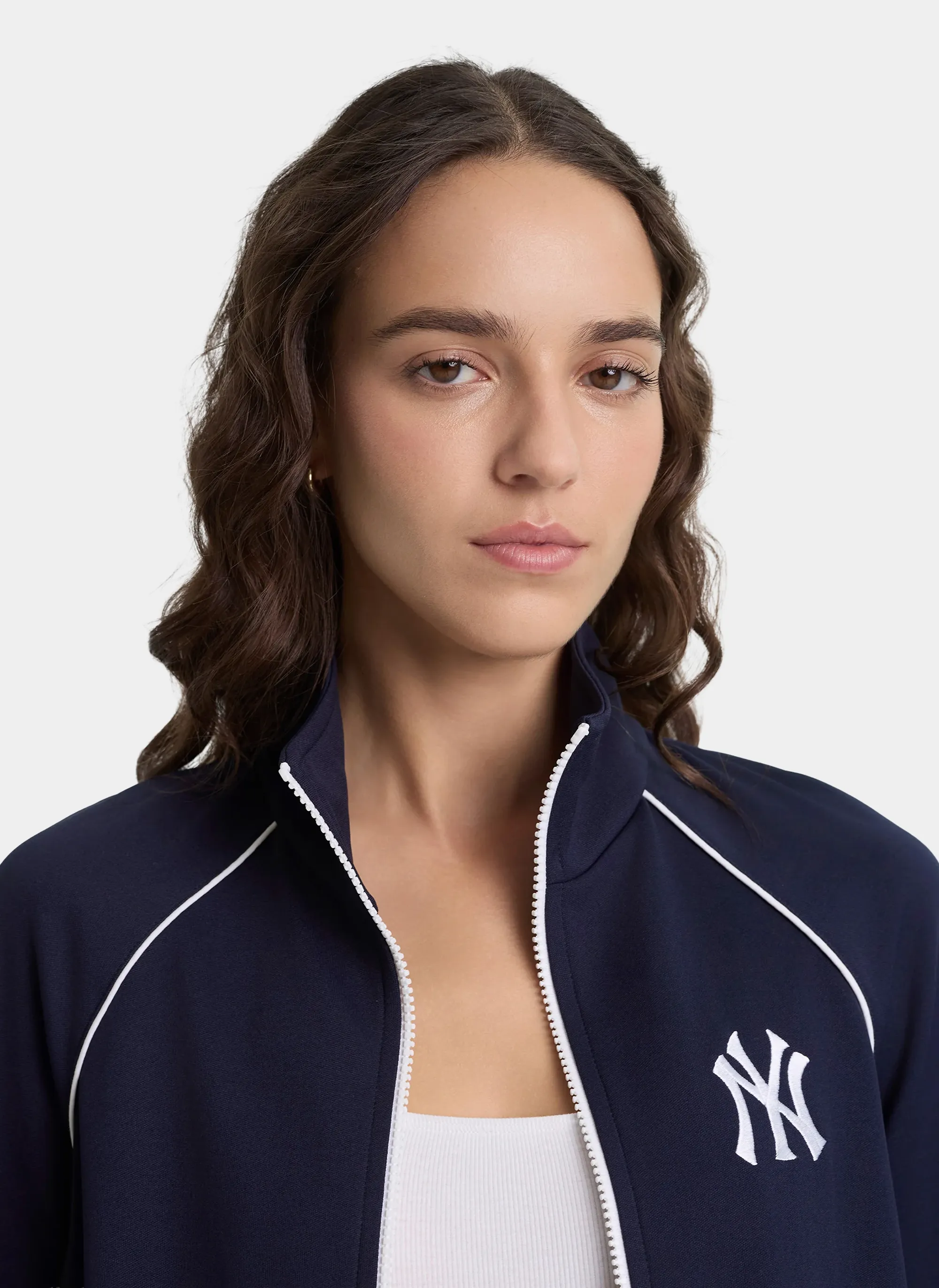 Олимпийка Heritage Yankees Serif Retro Track Jacket Dark Navy