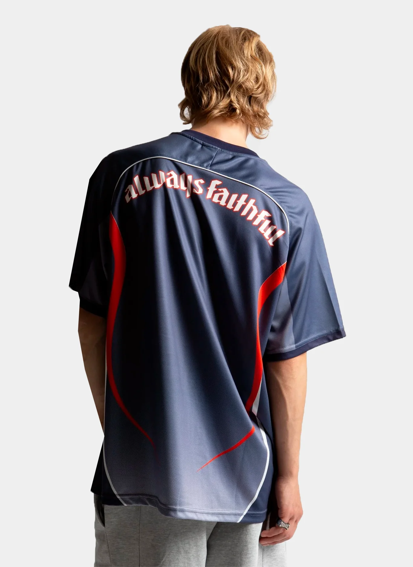 Футболка-джерси Spine Football Jersey Ash Blue