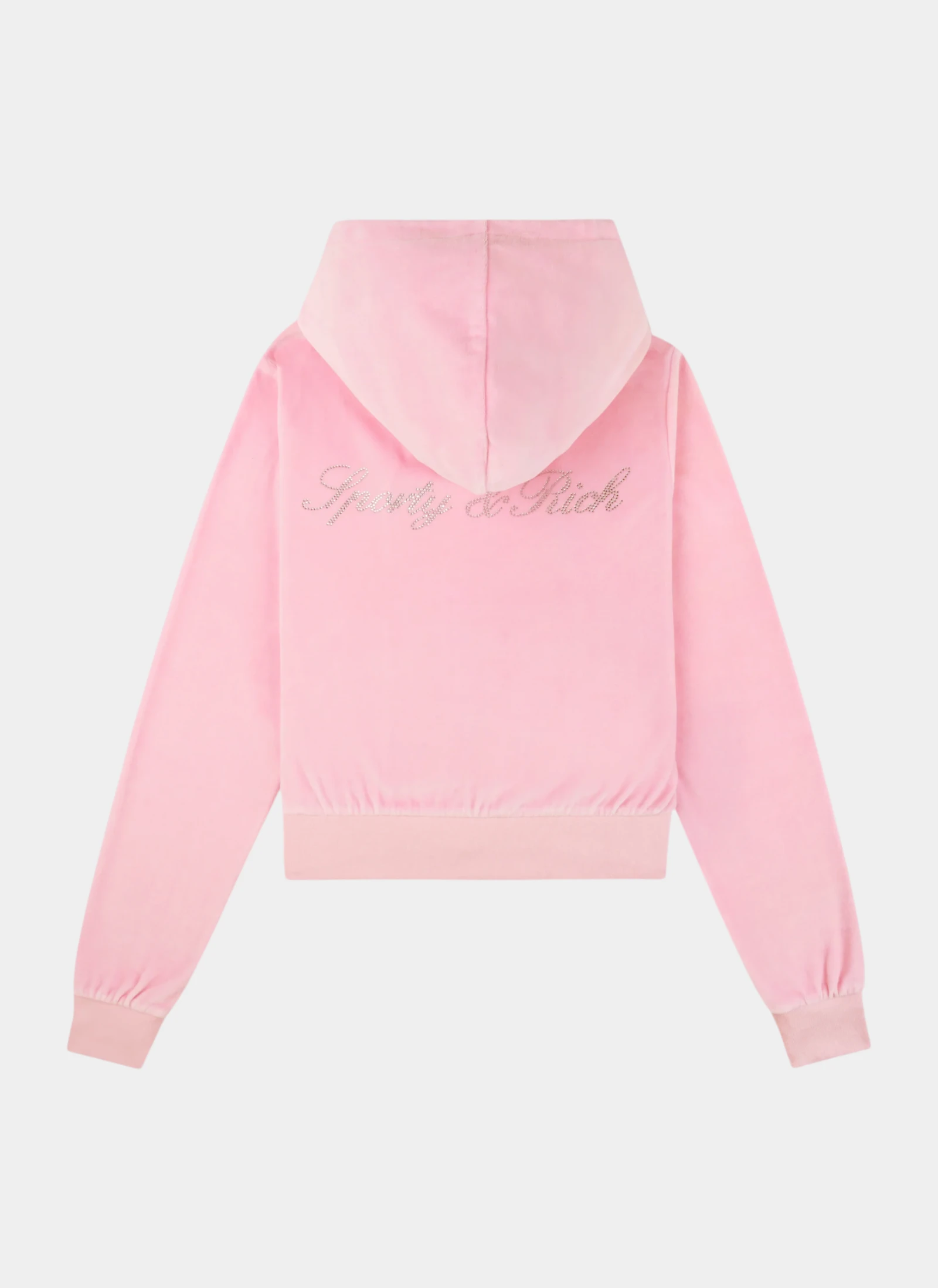 Худи на молнии Signature Logo Krystal Zip Hoodie Laffy/Crystal