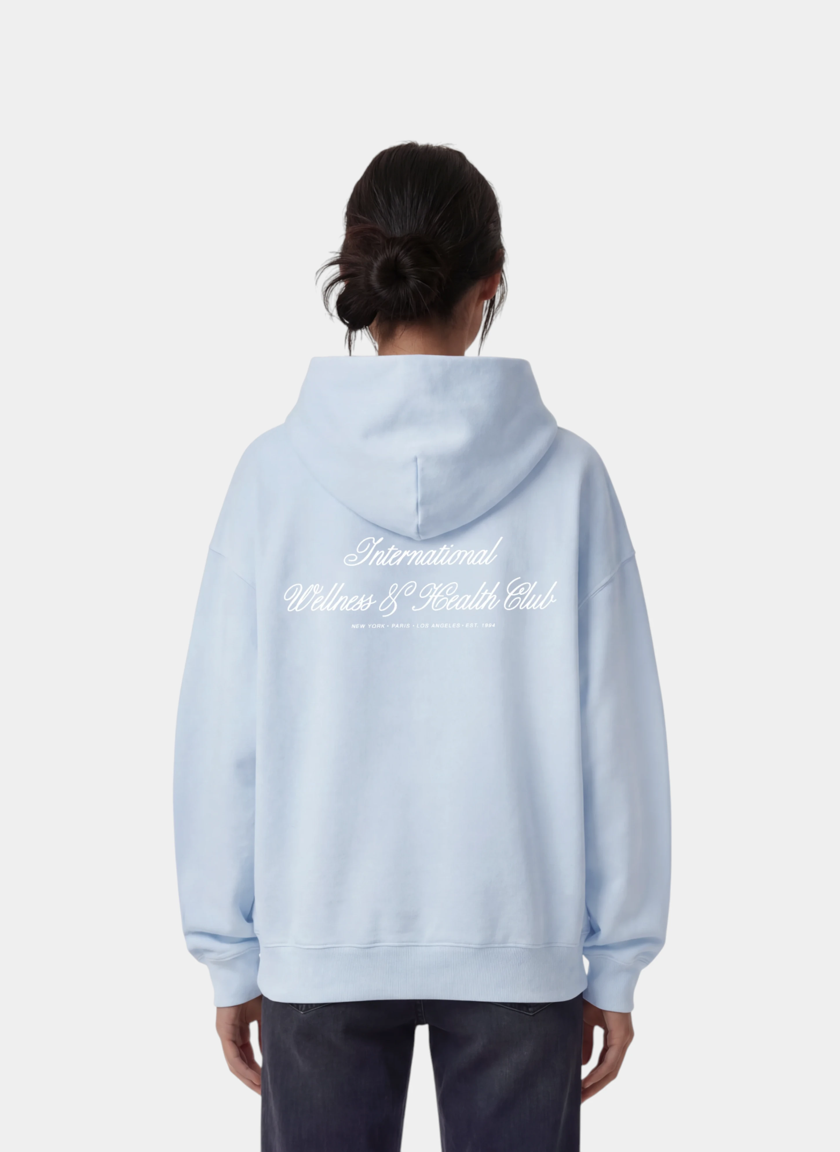 Худи International Hoodie Mist/White