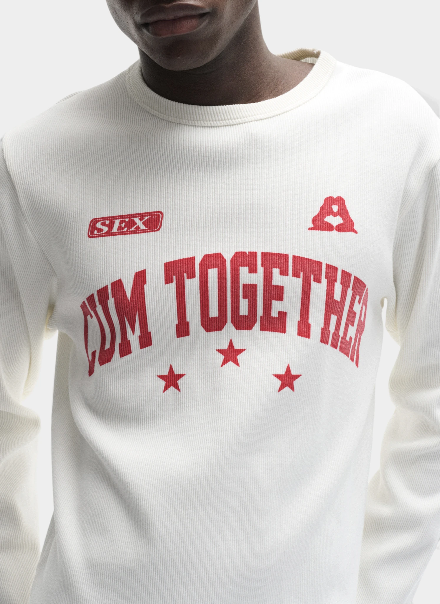 Лонгслив Together Again Longsleeve Off-White
