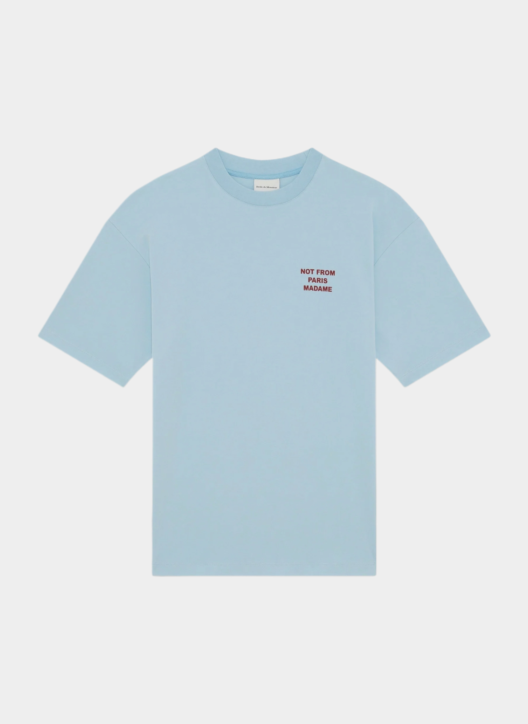 Футболка ‘Le T-Shirt Slogan’ Light Blue Футболка ‘Le T-Shirt Slogan’ Light Blue