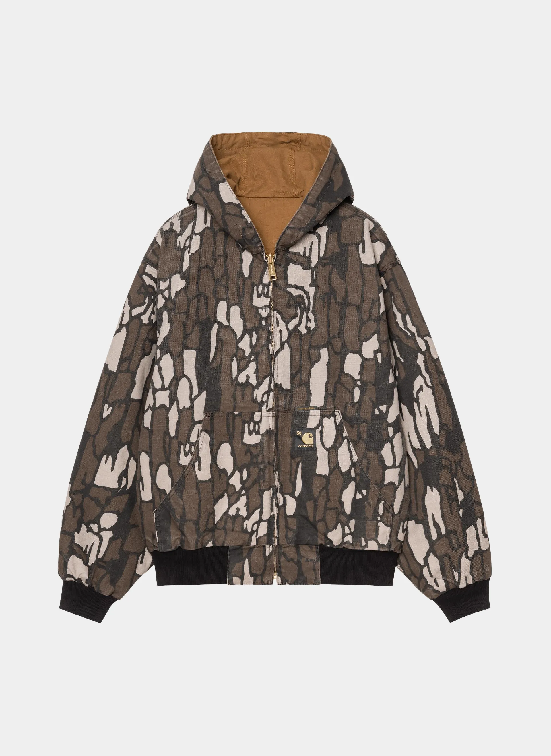 Куртка 50 Years Anniversary OG Active Jacket Canvas Hamilton Brown / Camo Trebark (Rinsed)