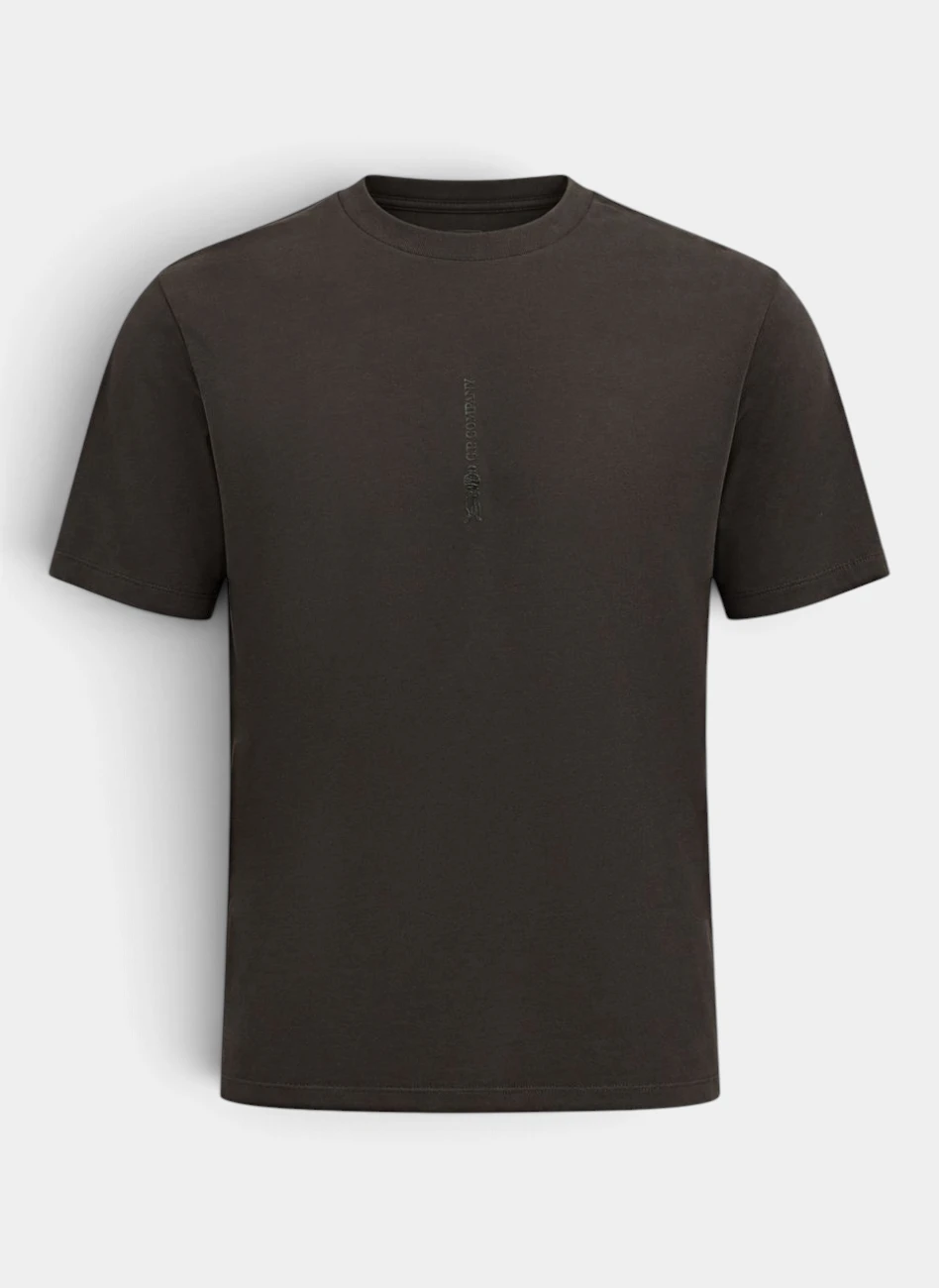 Футболка 30/1 Jersey Short Sleeve Logo T-Shirt Black