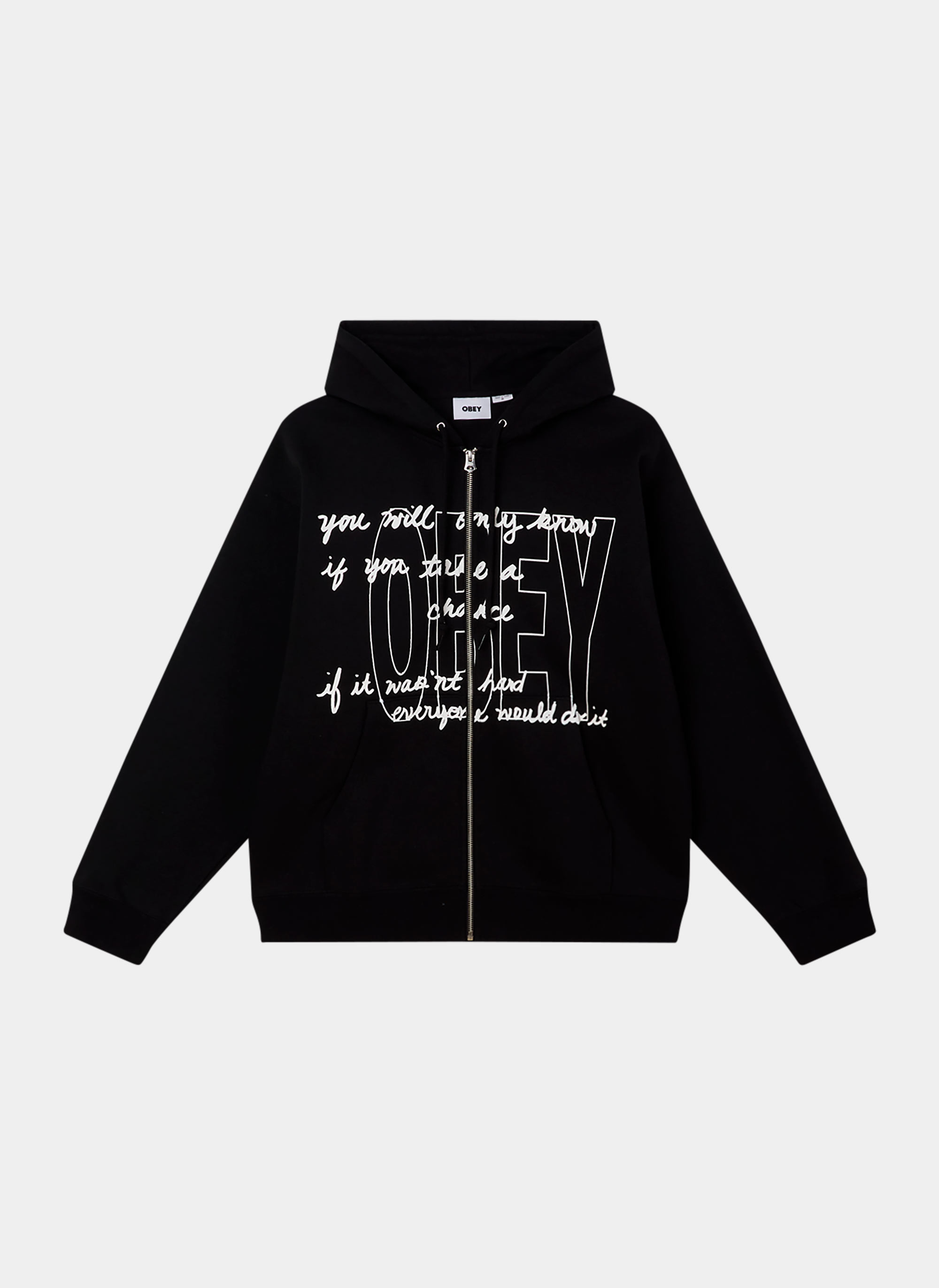 Худи на молнии ‘CHANCE ZIP HOOD’ BLACK Худи на молнии ‘CHANCE ZIP HOOD’ BLACK
